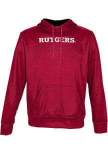 ProSphere Rutgers Scarlet Knights Youth Red Heather Long Sleeve Hoodie