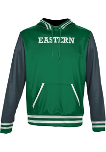 ProSphere Eastern Michigan Eagles Mens Green Letterman Long Sleeve Hoodie
