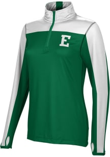 ProSphere Eastern Michigan Eagles Womens Green Sharp Qtr Zip