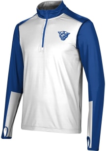 ProSphere Georgia State Panthers Mens Blue Counter Long Sleeve Qtr Zip Pullover