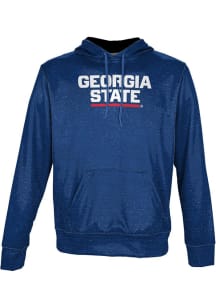 ProSphere Georgia State Panthers Mens Blue Heather Long Sleeve Hoodie