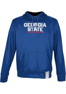 ProSphere Georgia State Panthers Mens Blue Solid Long Sleeve Hoodie