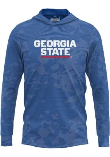 ProSphere Georgia State Panthers Mens Blue Disrupter Long Sleeve Hoodie
