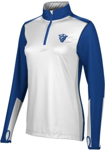 ProSphere Georgia State Panthers Womens Blue Counter Qtr Zip