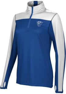 ProSphere Georgia State Panthers Womens Blue Sharp Qtr Zip
