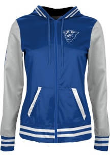 ProSphere Georgia State Panthers Womens Blue Letterman Light Weight Jacket