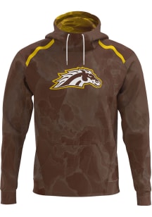 ProSphere Western Michigan Broncos Mens Brown Element Long Sleeve Hoodie