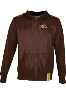 ProSphere Western Michigan Broncos Mens Brown Solid Light Weight Jacket
