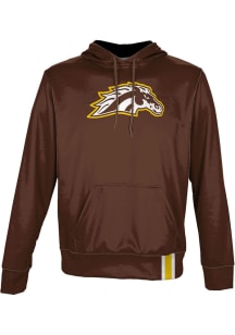 ProSphere Western Michigan Broncos Mens Brown Solid Long Sleeve Hoodie