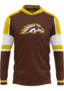 ProSphere Western Michigan Broncos Mens Brown Throwback Long Sleeve Hoodie