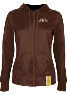 ProSphere Western Michigan Broncos Womens Brown Solid Light Weight Jacket