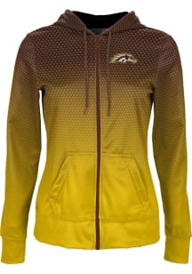 ProSphere Western Michigan Broncos Womens Brown Zoom Light Weight Jacket