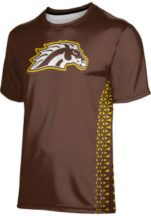 ProSphere Western Michigan Broncos Youth Brown Geometric Short Sleeve T-Shirt