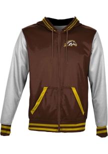 ProSphere Western Michigan Broncos Youth Brown Letterman Light Weight Jacket