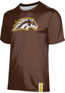 ProSphere Western Michigan Broncos Youth Brown Solid Short Sleeve T-Shirt
