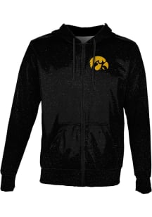 ProSphere Iowa Hawkeyes Mens Black Heather Light Weight Jacket