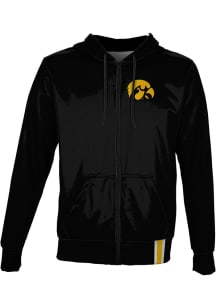 ProSphere Iowa Hawkeyes Mens Black Solid Light Weight Jacket