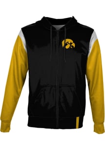 ProSphere Iowa Hawkeyes Mens Black Tailgate Light Weight Jacket