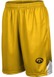ProSphere Iowa Hawkeyes Mens Black Secondskin Shorts