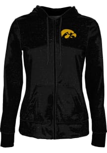 ProSphere Iowa Hawkeyes Womens Black Heather Light Weight Jacket