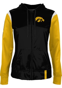 ProSphere Iowa Hawkeyes Womens Black Tailgate Light Weight Jacket