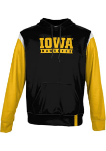 ProSphere Iowa Hawkeyes Youth Black Tailgate Long Sleeve Hoodie