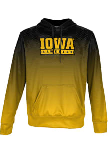 ProSphere Iowa Hawkeyes Youth Black Zoom Long Sleeve Hoodie