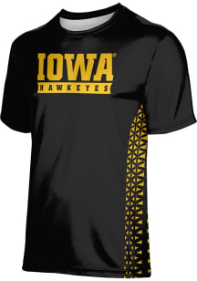ProSphere Iowa Hawkeyes Youth Black Geometric Short Sleeve T-Shirt