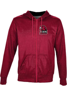 ProSphere Miami RedHawks Mens Red Heather Light Weight Jacket