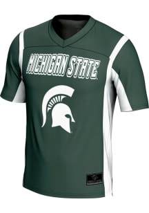 ProSphere Michigan State Spartans Green Rival Football Jersey