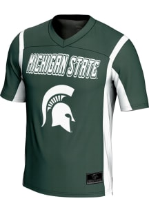 ProSphere Michigan State Spartans Youth Green Rival Football Jersey