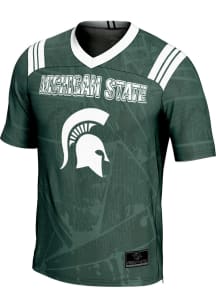 ProSphere Michigan State Spartans Youth Green Vigor Football Jersey