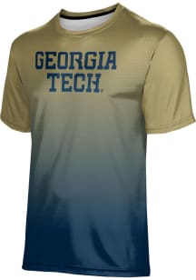 ProSphere GA Tech Yellow Jackets Gold Zoom Short Sleeve T Shirt