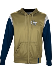 ProSphere GA Tech Yellow Jackets Mens Gold Tailgate Light Weight Jacket