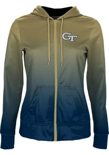 ProSphere GA Tech Yellow Jackets Womens Gold Zoom Light Weight Jacket