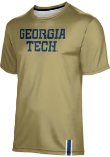 ProSphere GA Tech Yellow Jackets Youth Gold Solid Short Sleeve T-Shirt
