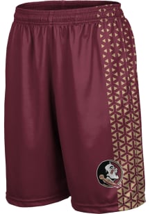 ProSphere Florida State Seminoles Mens Red Geometric Shorts