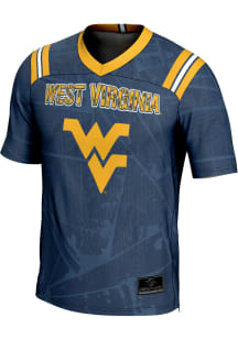 ProSphere West Virginia Mountaineers Blue Football Vigor Football Jersey