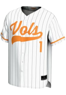 ProSphere Tennessee Volunteers Youth White Pinstripe Replica Softball Jersey