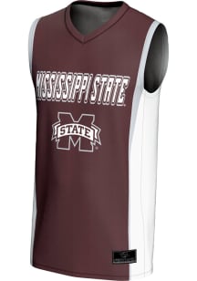 ProSphere Mississippi State Bulldogs Youth Authentic Red Basketball Jersey