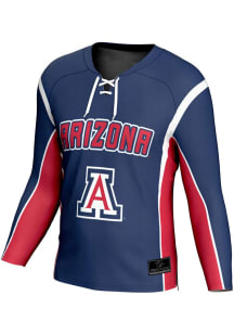 ProSphere  Arizona Wildcats Mens Navy Blue Rival Hockey Jersey