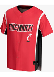ProSphere Cincinnati Bearcats Mens Red Rival Baseball Jersey
