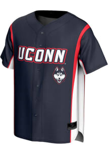 ProSphere UConn Huskies Mens Navy Blue Rival Baseball Jersey