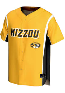 ProSphere Missouri Tigers Mens Gold Rival Baseball Jersey