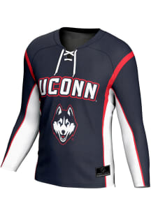 ProSphere UConn Huskies Youth Navy Blue Rival Hockey Jersey