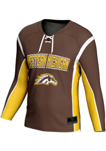 ProSphere Western Michigan Broncos Youth Brown Rival Hockey Jersey