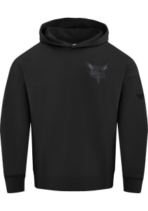 Pro Standard Charlotte Hornets Mens Black Neutral Fashion Hood