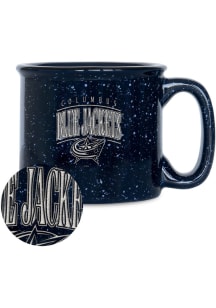 Columbus Blue Jackets Tribute Campfire Ceramic Mug - Navy Blue