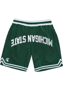Michigan State Spartans Mens Green Varsity Shorts