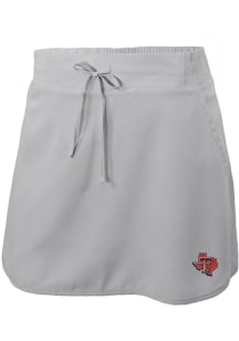 Columbia Texas Tech Red Raiders Womens Grey Heat Seal Omni Wick Lakewood Pines Shorts